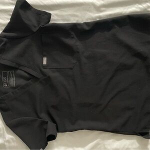 Figs Black Short Sleeve Tee